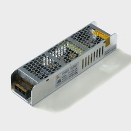 Узкий блок питания 24В 100Вт IP20, вид сверху