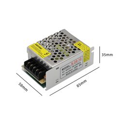 Блок питания для светодиодных лент 12V 25W, S-25-12