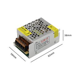 Жарықдиодты таспаларға арналған қорек көзі 12V 35W, S-35-12