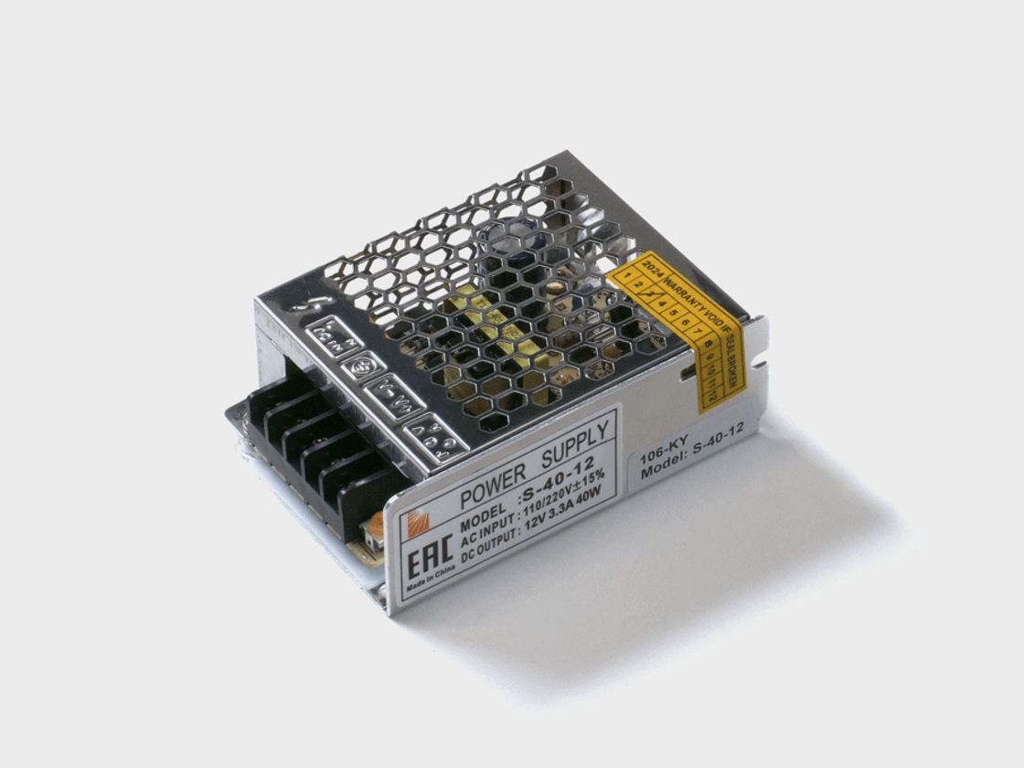 SWG S-40-12 ашық қуат көзі, торлы корпус