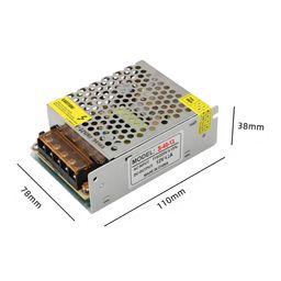 Жарықдиодты ленталарға арналған қоректендіру блогы 12V 40W, S-40-12