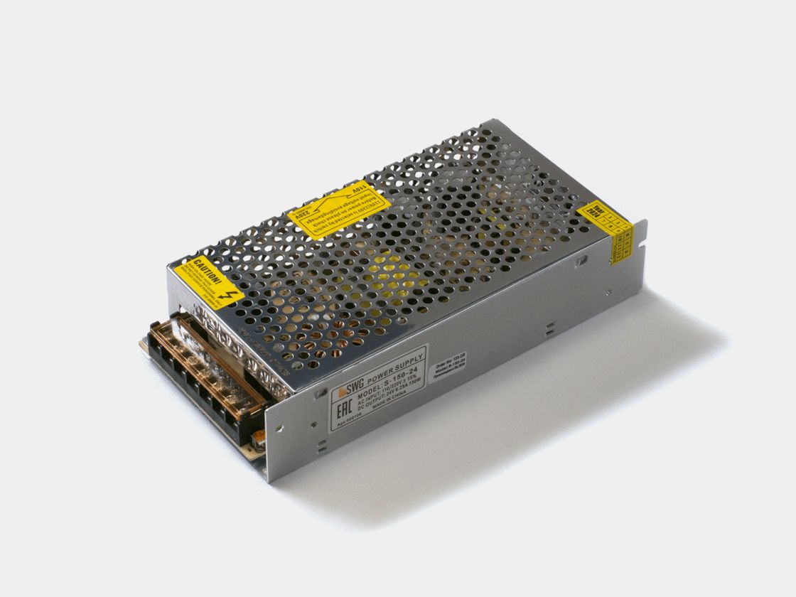Открытый блок питания сетка SWG 150W 24V