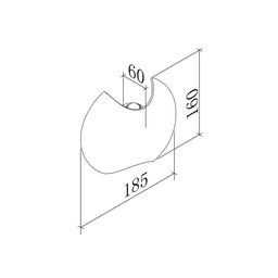 Қабырғаға арналған шам JY BRAND ақ, 3000K, LW-A0121A-WH-WW