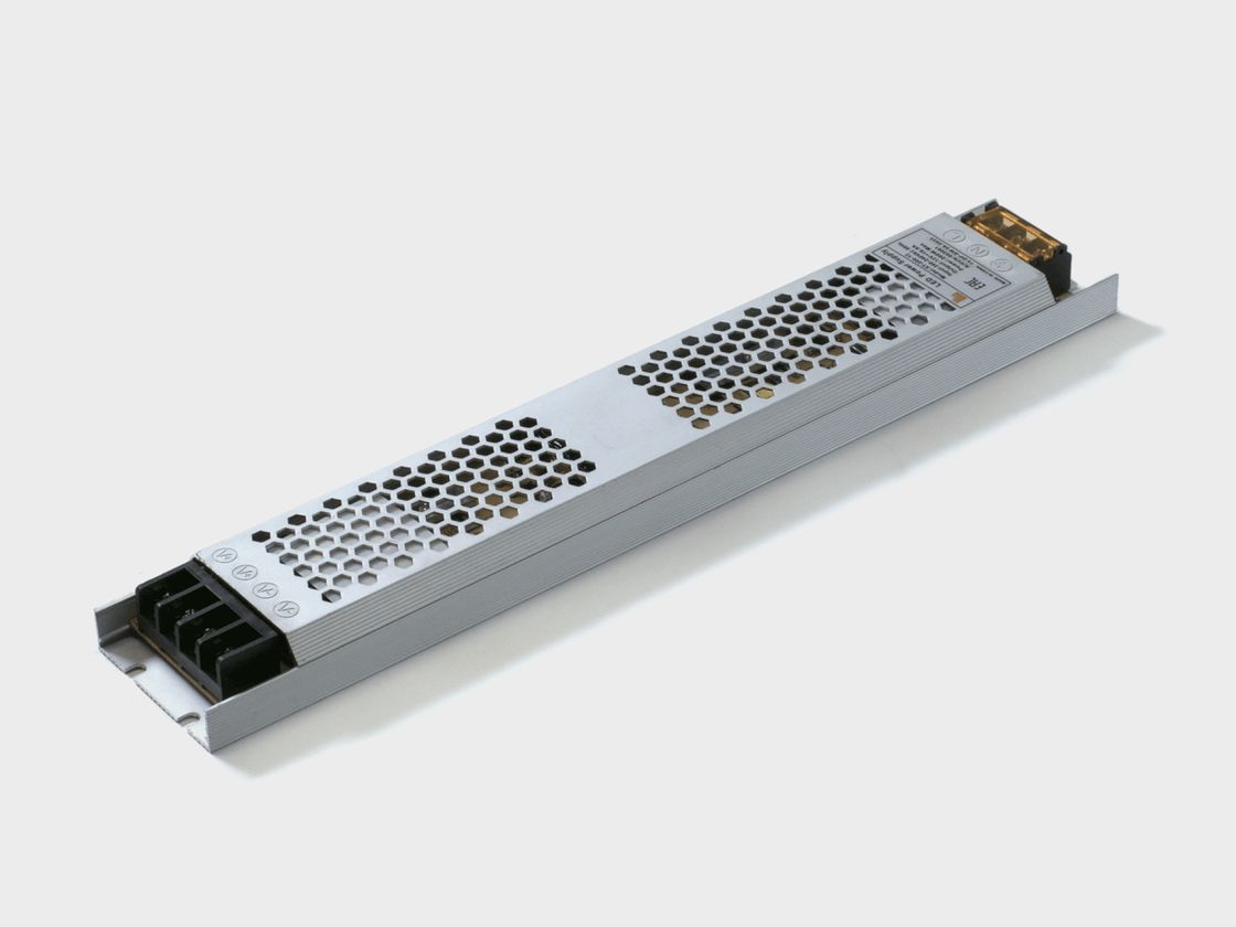 Ультратонкий блок питания 12V 200W IP20, металлический корпус