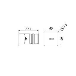 Қабырғаға арналған шам GW TIK GW-S712-3-WH-WW, GW-S712-3-WH-WW
