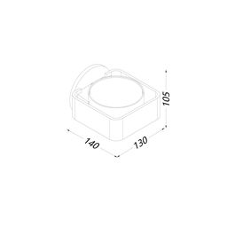 Қабырғаға арналған шам GW LINSE 3000K, GW-1025-6-WH-WW