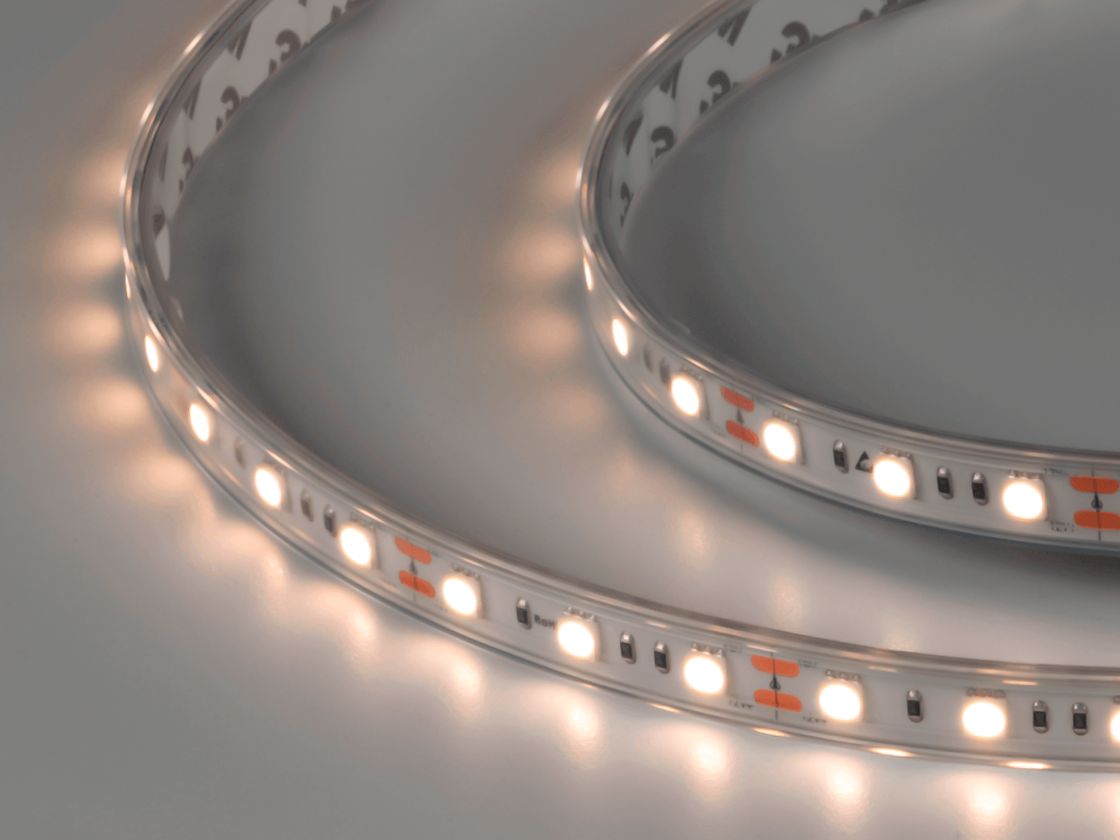 LUX жарықдиодты таспа, 5050, 60 LED/м, 14,4 Вт/м, 12В, IP65, Бейтарап ақ (4000K), DSG560-12-NW-65