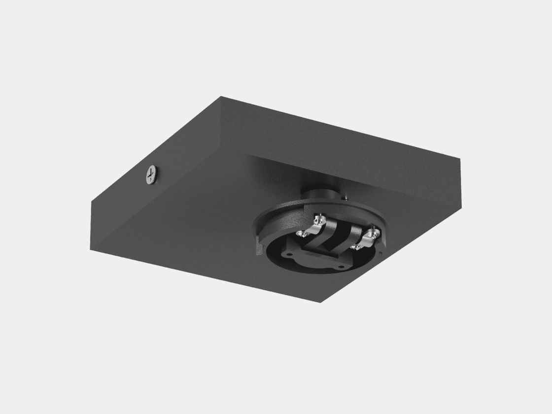 M11 Mini Villy қара түсті бекіткіші, астыңғы жағынан көрініс
