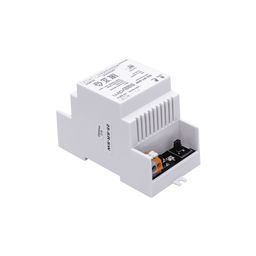 RGB ленталарына арналған EasyDim DIN-контроллері, артқы жағынан көрінісі