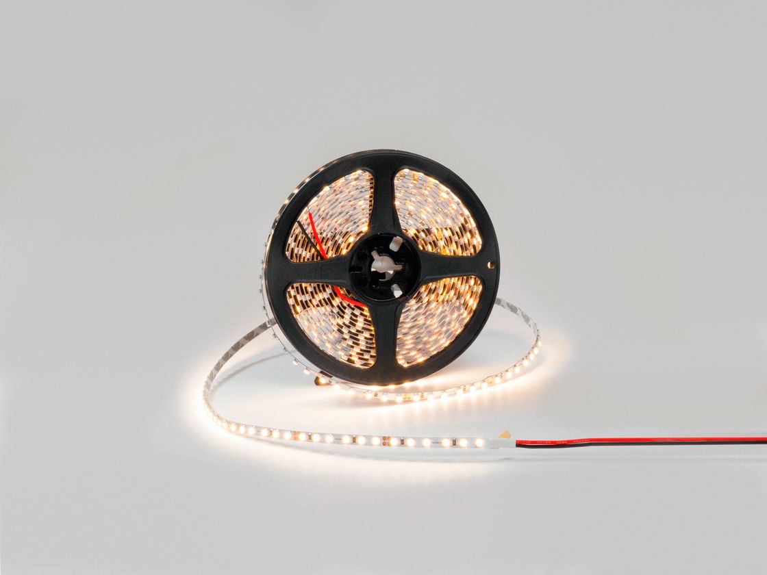 Жылы ақ түсті 5 мм LED таспа орамы