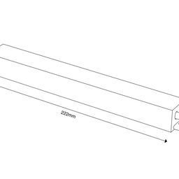 TPW LED таспаларына арналған қорек көзі, 30 W, ылғалдан қорғалған, 12 V, MTPW-30-12
