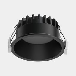 Диммерленетін төбеге кіріктірілетін LED шам, WL-BQ сериясы, Қара, 9Вт, IP44, Бейтарап ақ (4000К), BQ009109-BL-NW