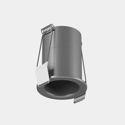Төбеге арналған кіріктірілетін LED шам, серия HIDDEN, Күміс, 3Вт, IP20, Жылы ақ (3000К), DL-A004-3-SL-WW