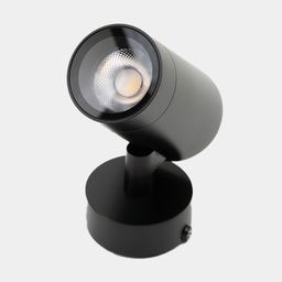 Қара түсті накладной ландшафт шамы, бұрыштап түсірілген көрініс