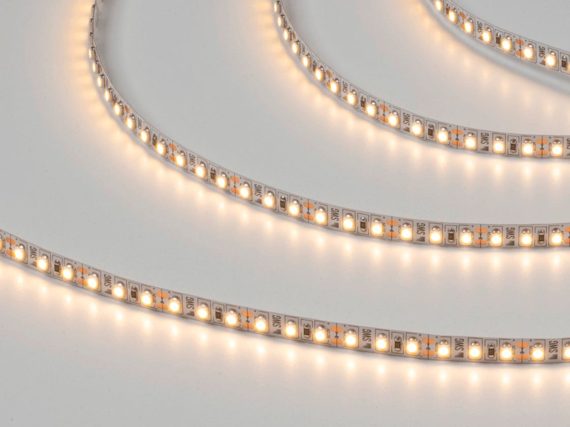 Жұмыс істеп тұрған SMD3528 LED таспа, жылы ақ жарық