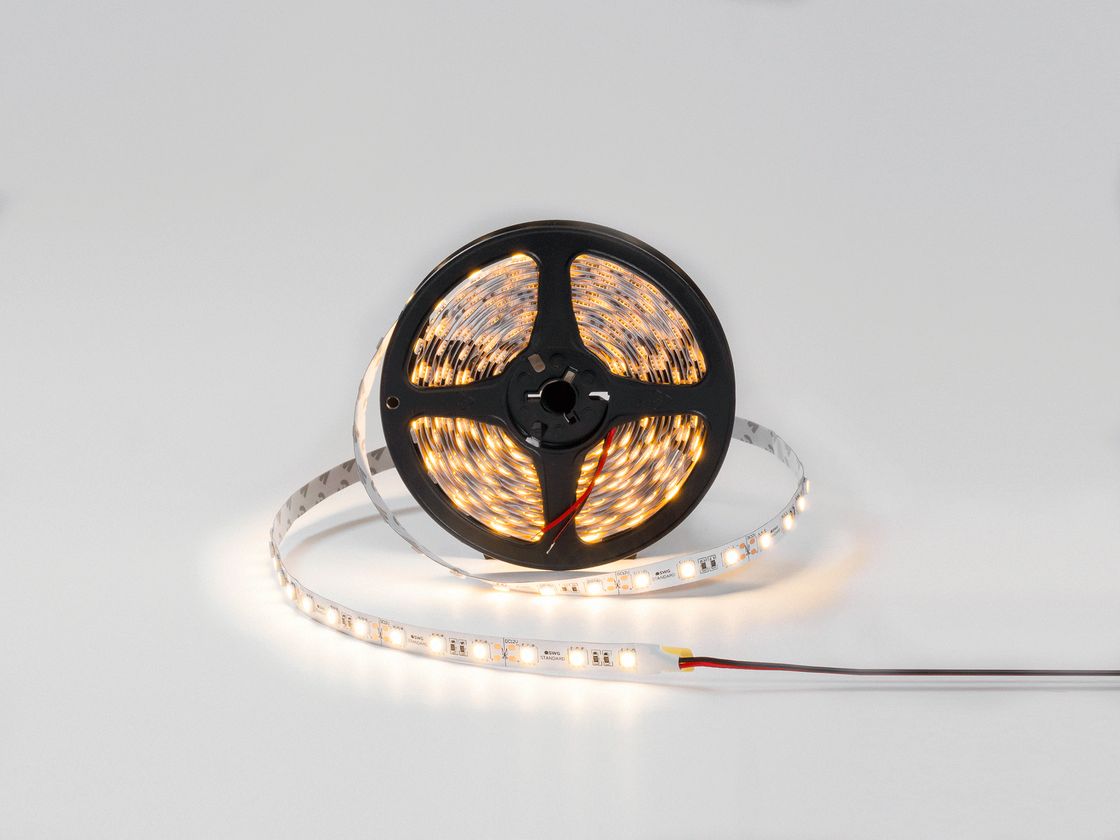 SMD5050 жылы жарық беретін LED таспасының катушкасы, 12В, IP20