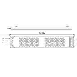 Ультратонкий блок питания в металлическом корпусе, IP20, 300W, 24V, XT-300-24