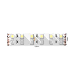 SMD5050 RGBW LED таспасына арналған плата, 24 В, IP20, 120 LED/м