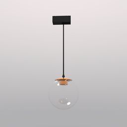 SY трекке арналған аспалы шам, қола, 10 Вт, жылы ақ, SY-601261-BZ-10-WW