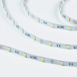 Светодиодная лента SWG SMD5050, маркировка DC12V, крупный план