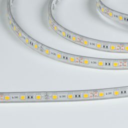 Силикон қабықшалы SWG SMD5050 LED таспасы, үстінен көрініс