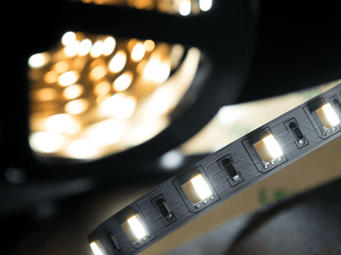 SMD5050 LED таспасының бөлігі, суық ақ жарық