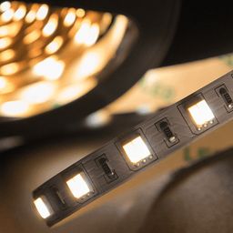 SMD5050 LED таспасының бөлігі, жылы ақ жарық