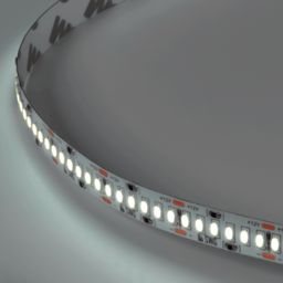 Жарықдиодты таспа 3014, 240 LED/м, 24 Вт/м, 12В, IP20, Түсі: Суық ақ, SWG4240-12-24-W-M